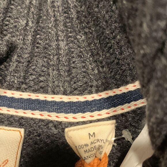Weatherproof NWT Weatherproof Vintage Cable Knit Pullover Sweater Medium Gray - Picture 10 of 11